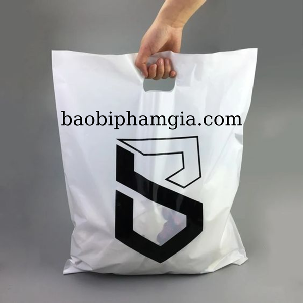 Túi nilon in logo đựng quần áo