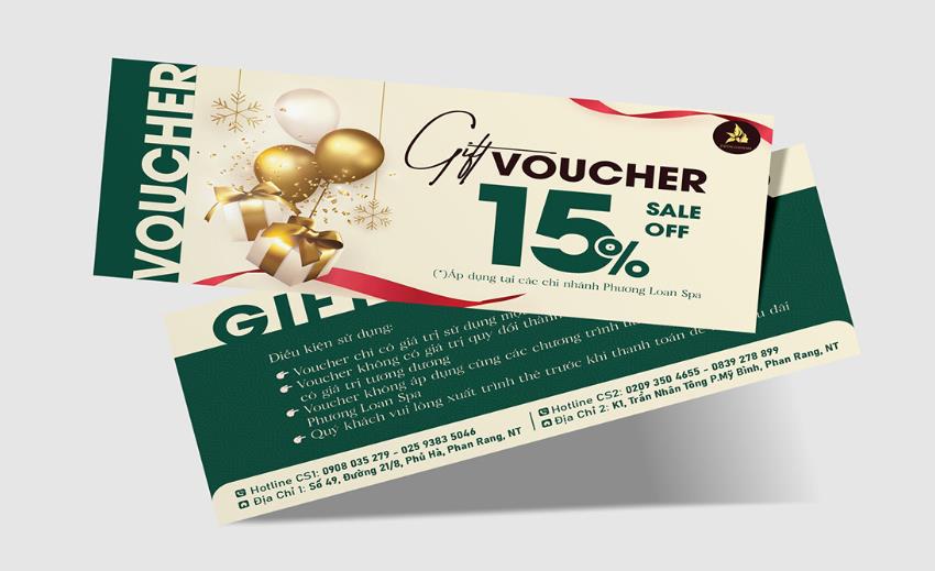 In voucher số nhảy