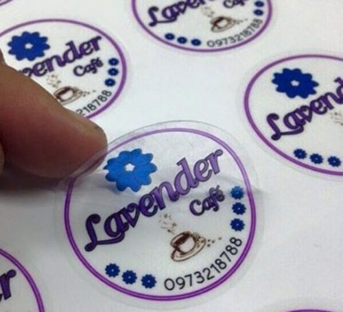 In decal trong