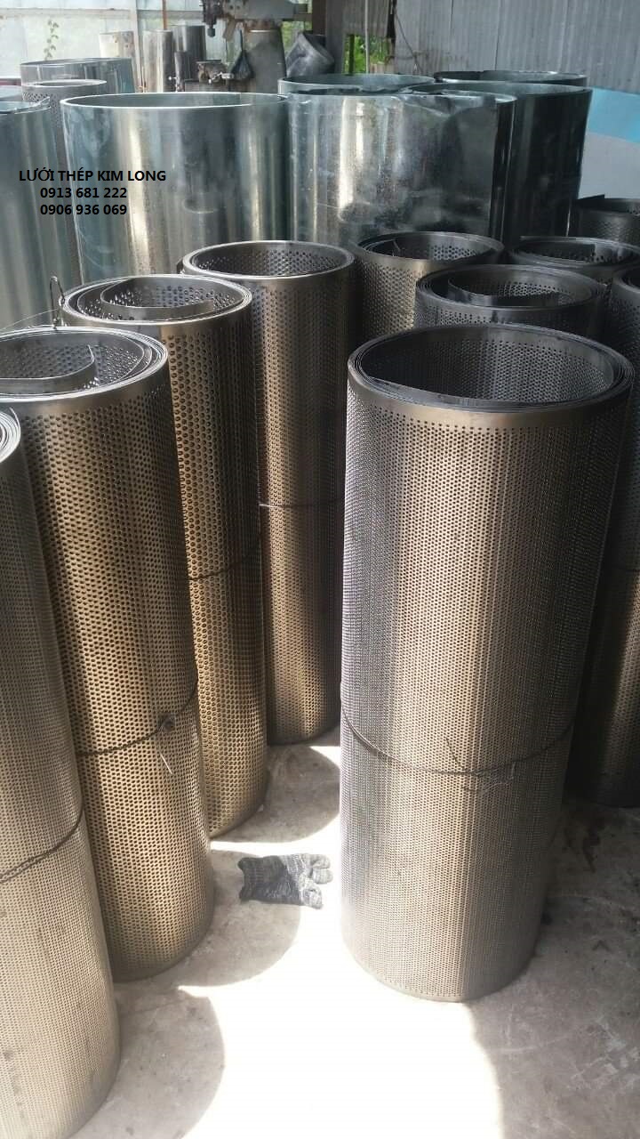 Inox đục lỗ tròn