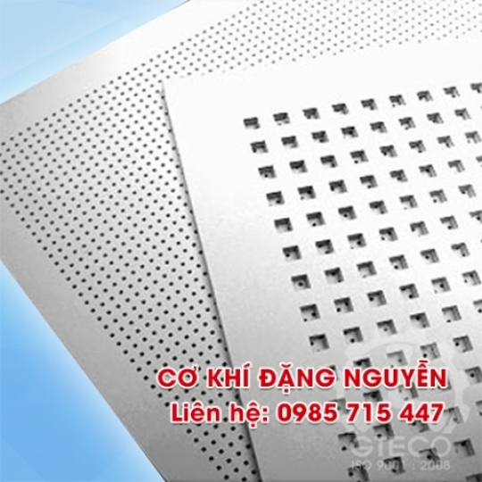 Inox đột lỗ vuông