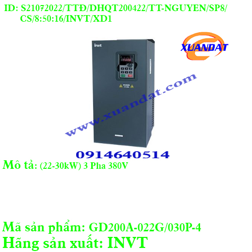 Biến tần INVT