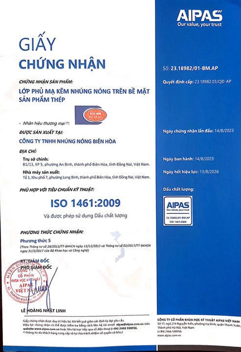 ISO 1461:2009