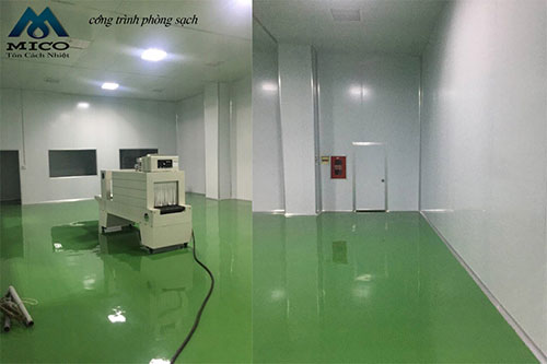 Thi công tấm cách nhiệt kcn Tam Phước