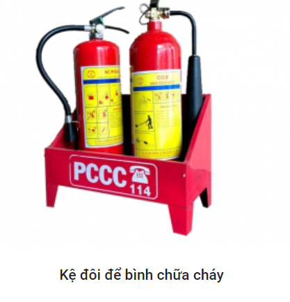 Kệ để bình chữa cháy