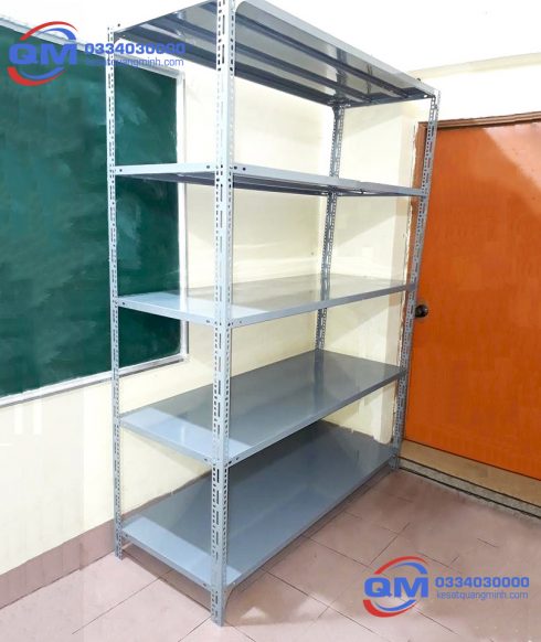 Kệ sắt V lỗ 5 tầng QM18