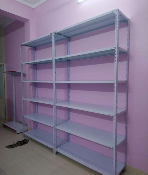 Kệ sắt V lỗ 6 tầng QM36