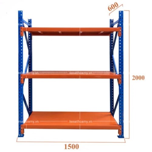 Kệ trung tải 3 tầng