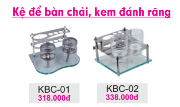 Kệ để bàn chải đánh răng
