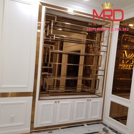 Kệ inox trang trí KTB.26
