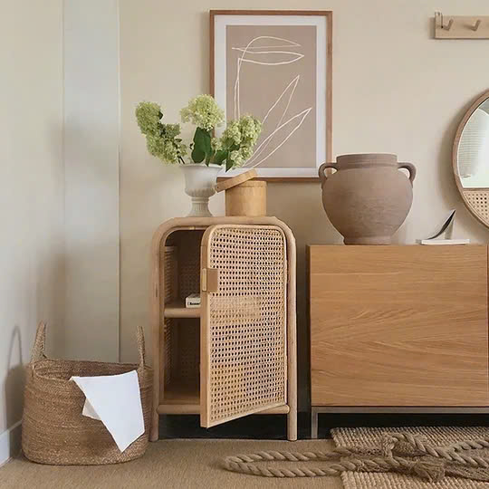 Kệ mây đầu giường K0001