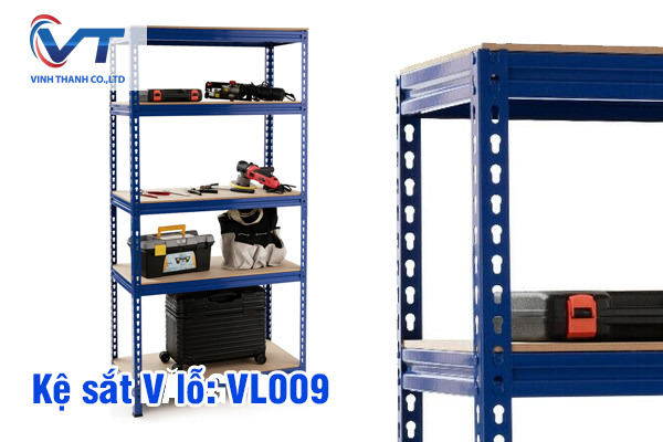 Kệ sắt V lỗ VL009