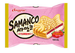 Kem bánh cá Samanco vị dâu