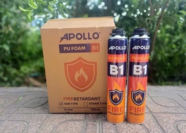 Keo bọt nở foam chống cháy