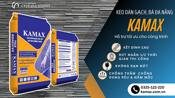 Keo dán gạch Kamax