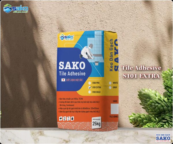 Keo dán gạch SaKo S101 Extra