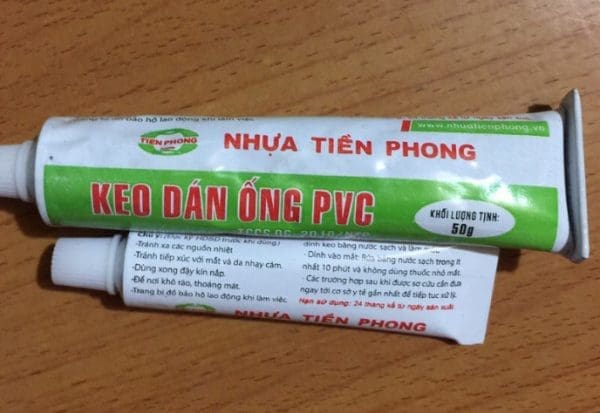 Keo dán ống nhựa tiền phong