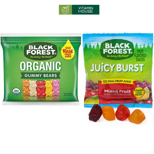 Kẹo dẻo Gấu Black Forest Gummy Bear Mỹ