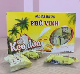 Kẹo dừa sầu riêng 250gram