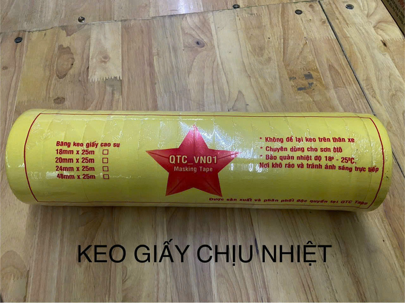 Băng keo giấy chịu nhiệt