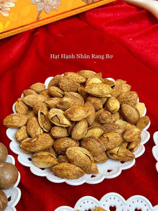 Hạt hạnh nhân rang bơ