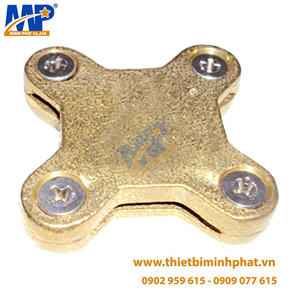 Kẹp thanh đồng/thanh nhôm 4 ngã cho hệ thống chống sét