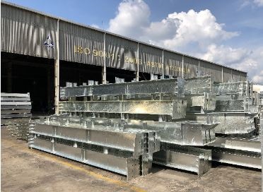 Kết cấu khung kèo thép mạ kẽm