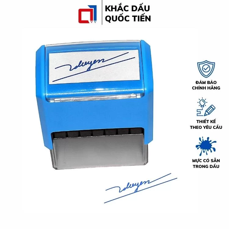 Khắc con dấu chữ ký