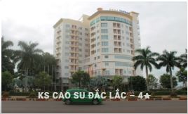 Khách sạn cao su Đắc Lắc