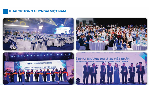 Khai trương Huyndai Việt Nam