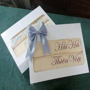 Khăn quà tặng đám cưới