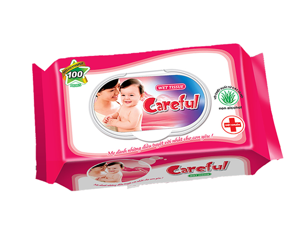 Khăn ướt trẻ em Careful