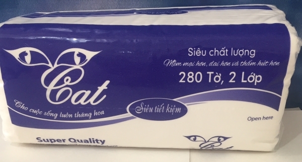 Khăn ăn rút 280 tờ