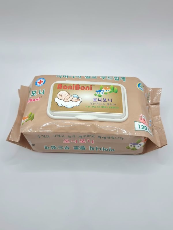 Khăn giấy trẻ em Boni màu nâu