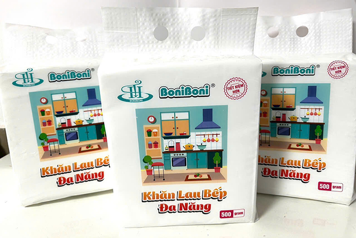 Khăn giấy ướt lau bếp