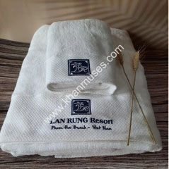 Khăn khách sạn cao cấp thêu logo