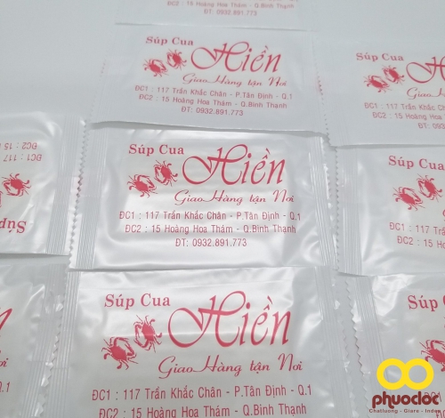 Khăn lạnh mini súp cua