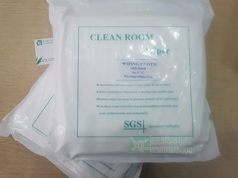Vải lau phòng sạch 4009