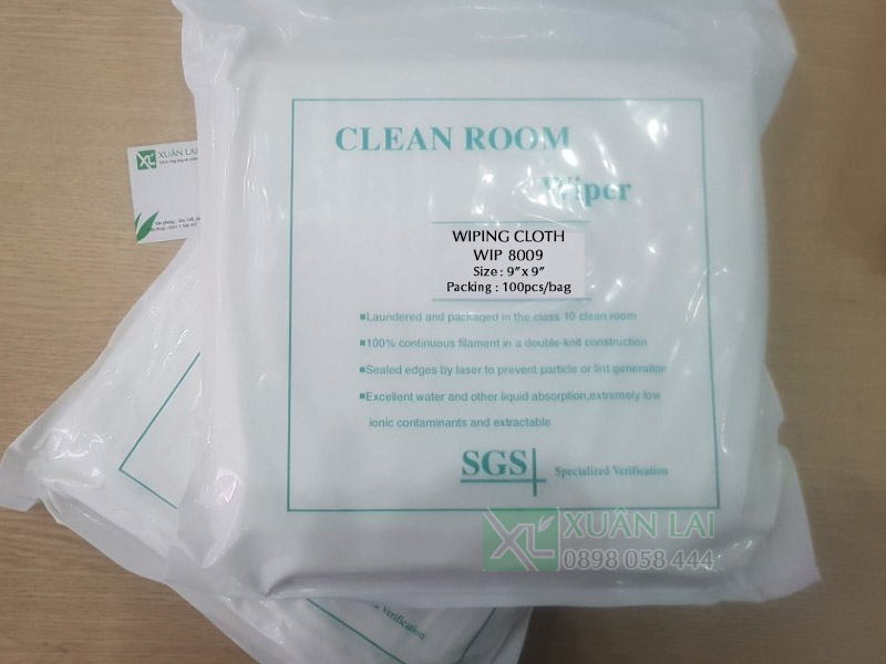Vải lau phòng sạch PL 8009