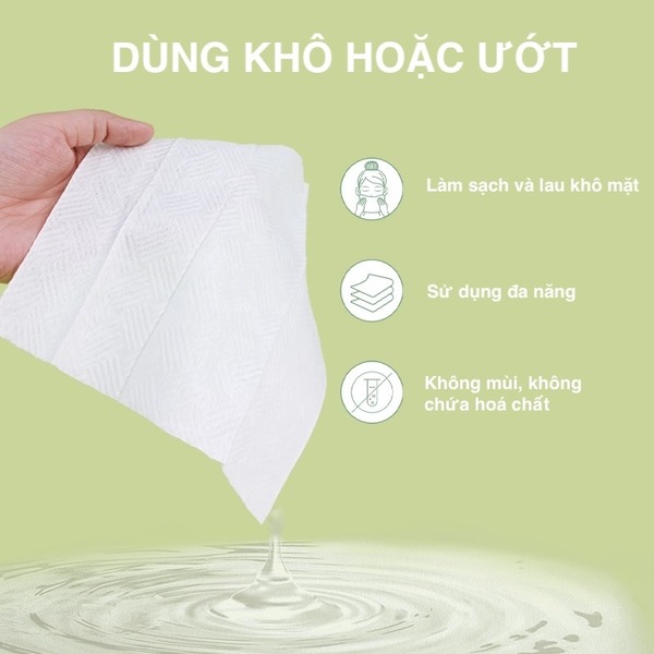 Khăn mặt dùng 1 lần