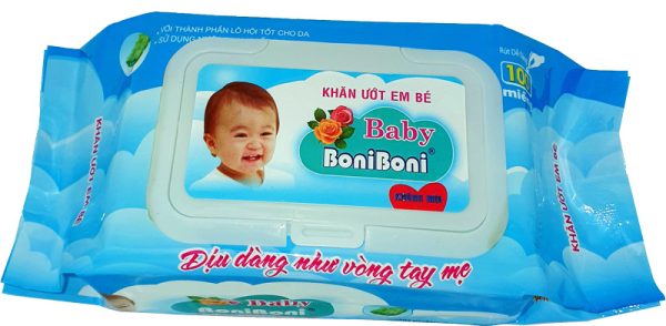 Khăn ướt 10 tờ Boni