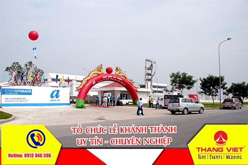 Tổ chức lễ khánh thành