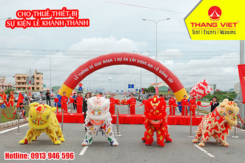 Tổ chức lễ khánh thành