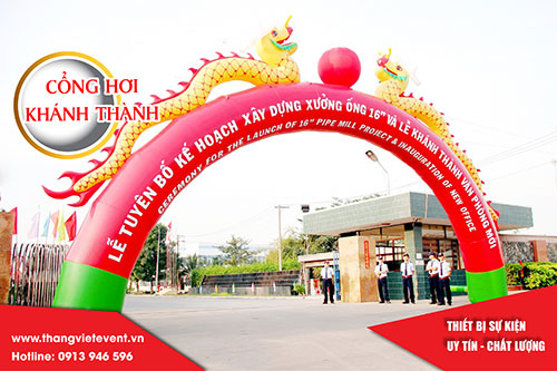 Tổ chức lễ khánh thành