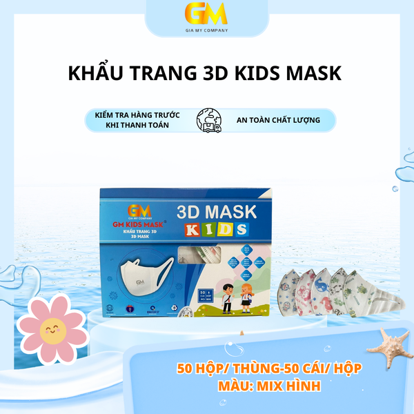 Khẩu trang 3D Kids mask