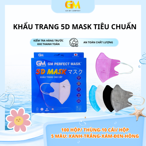 Khẩu trang 5D Mask Tiêu chuẩn