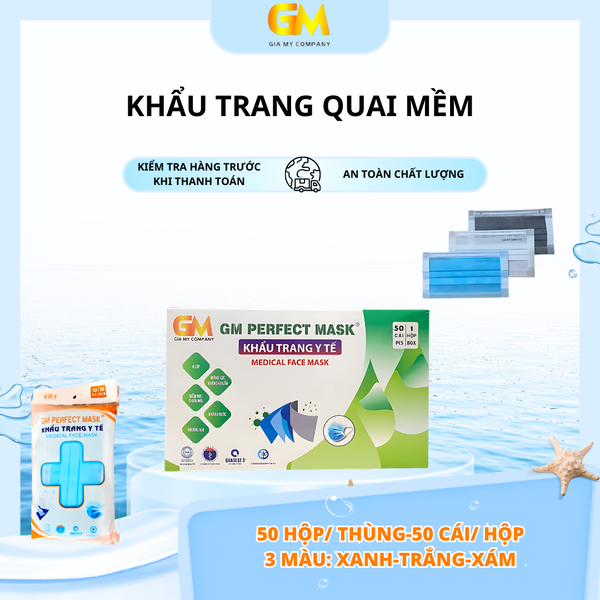 Khẩu trang quai mềm