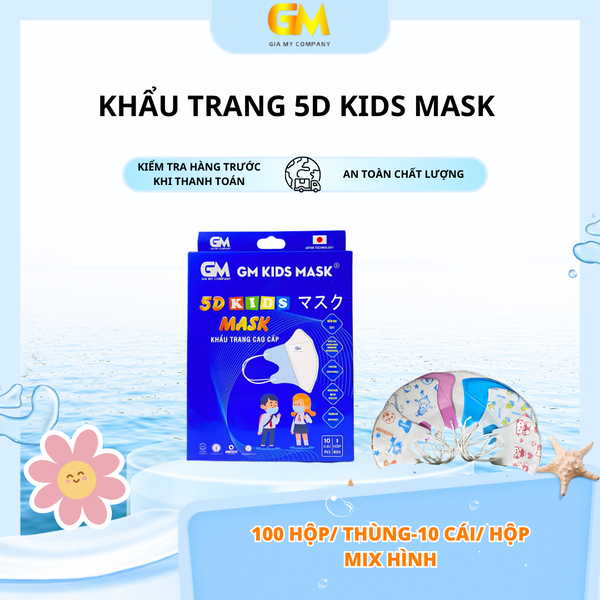 Khẩu trang 5D Kids mask