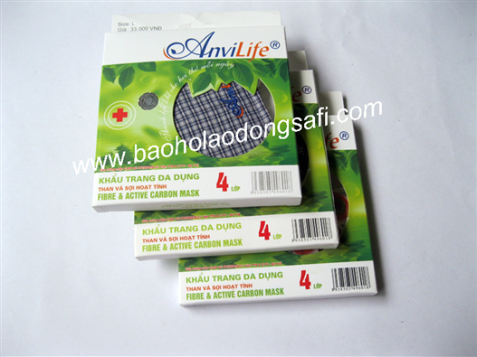 Khẩu trang than hoạt tính Anvilife