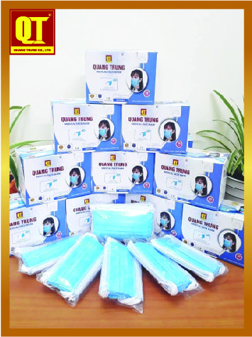 Khẩu trang y tế 4 lớp kháng khuẩn